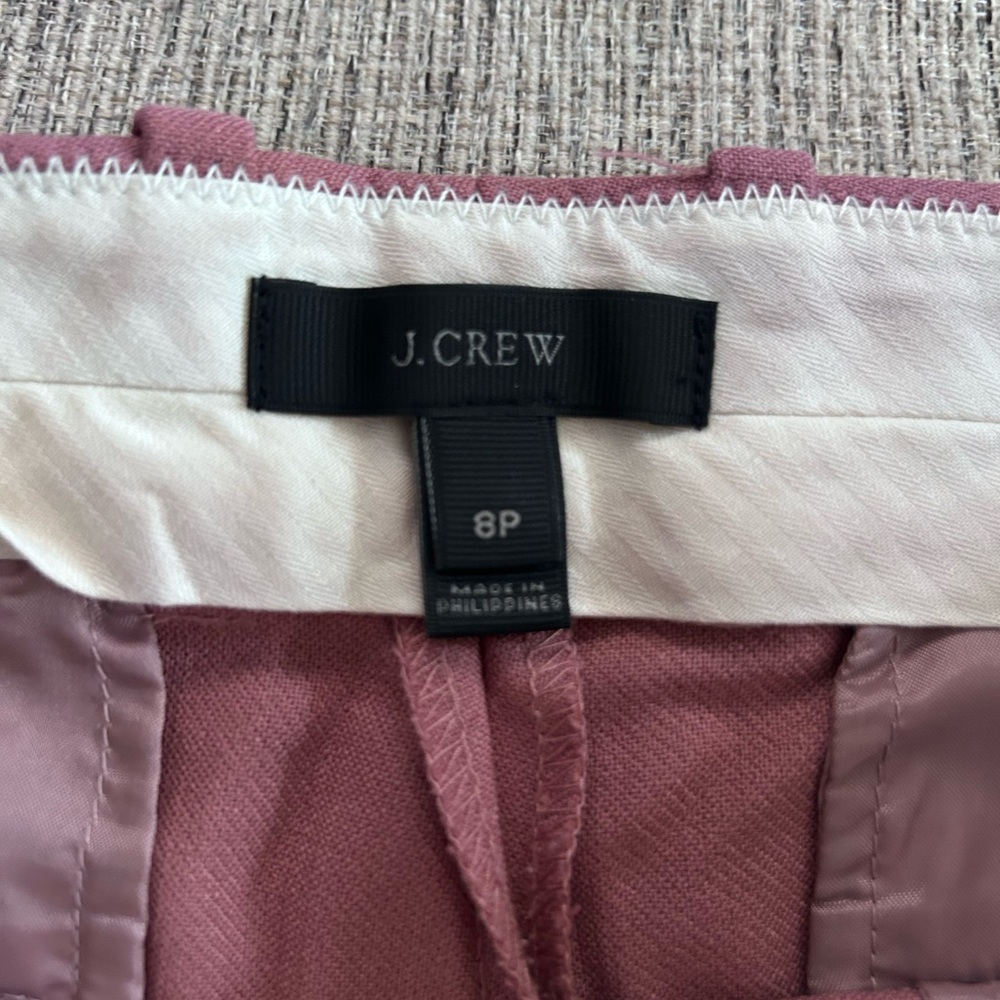 J. Crew Wool blend Dusty Rose Chinos - Picture 6 of 16
